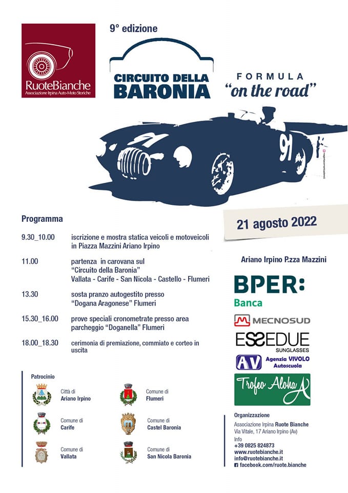 2022 Circuito della Baronia – 9° edizione