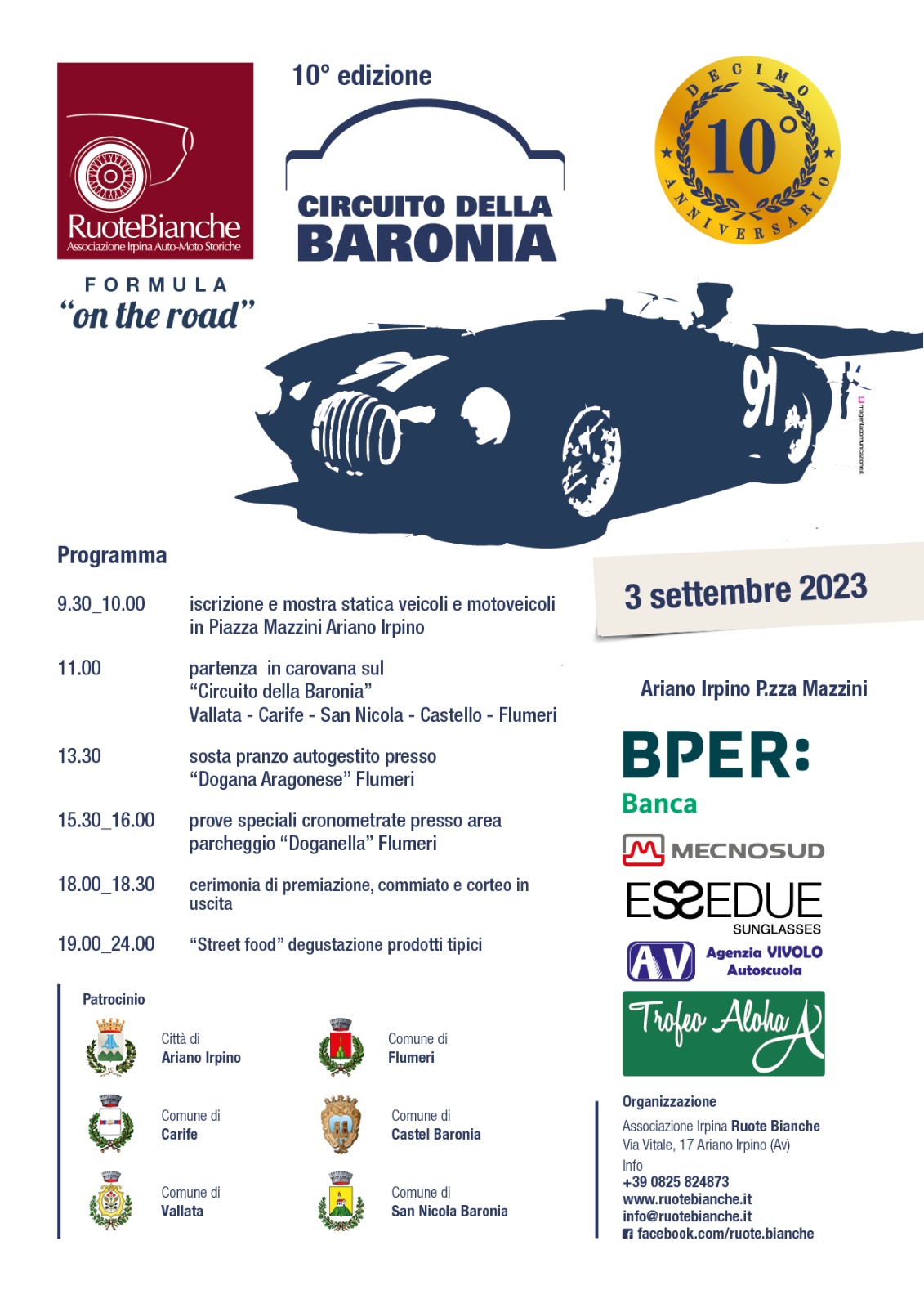 2023 Circuito della Baronia – 10° edizione